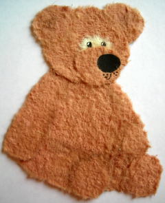 tear teddy bear